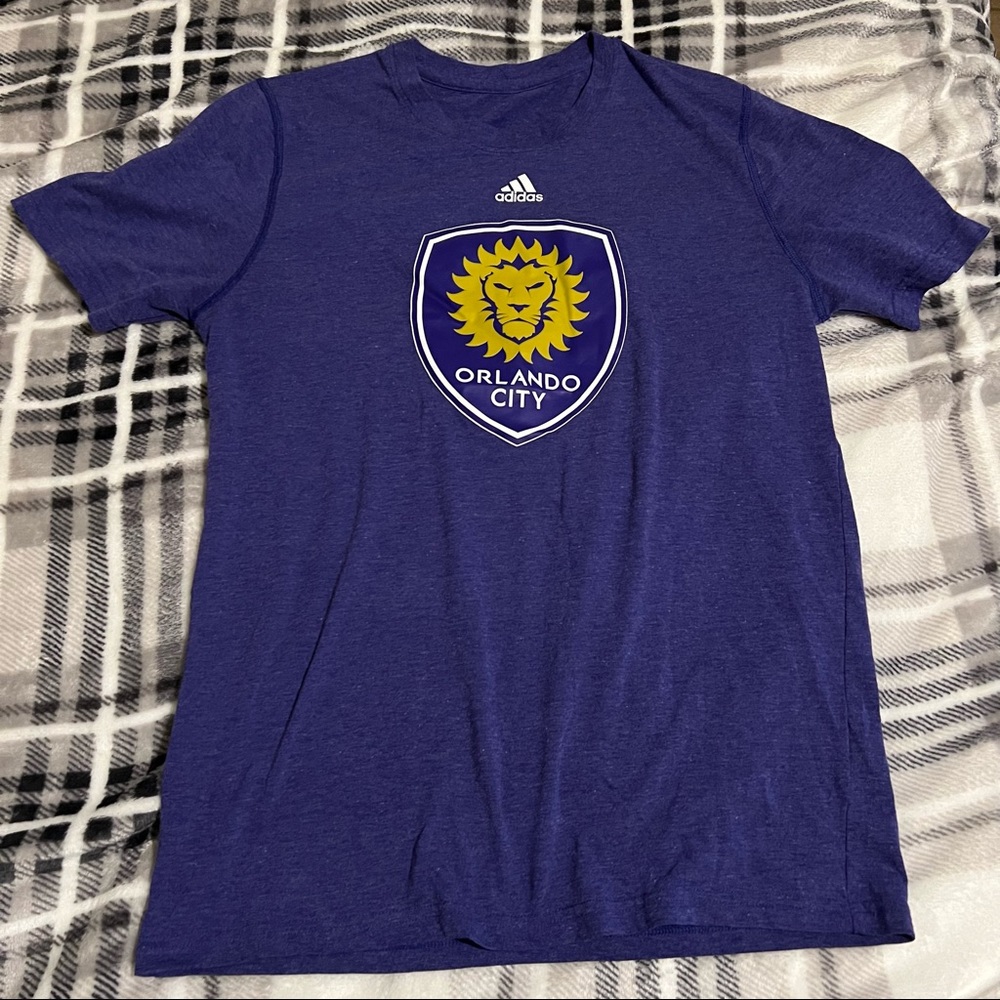 Orlando City Adidas Purple Soccer Shirt